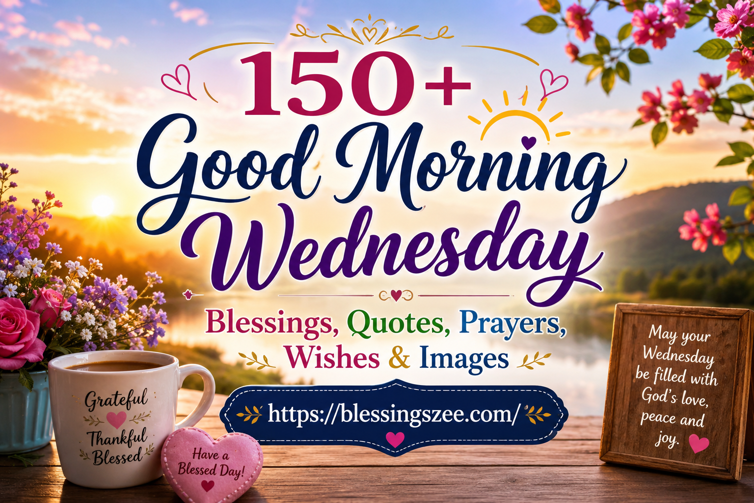 150+ Good Morning Wednesday Blessings, Quotes, Prayers, Wishes & Images