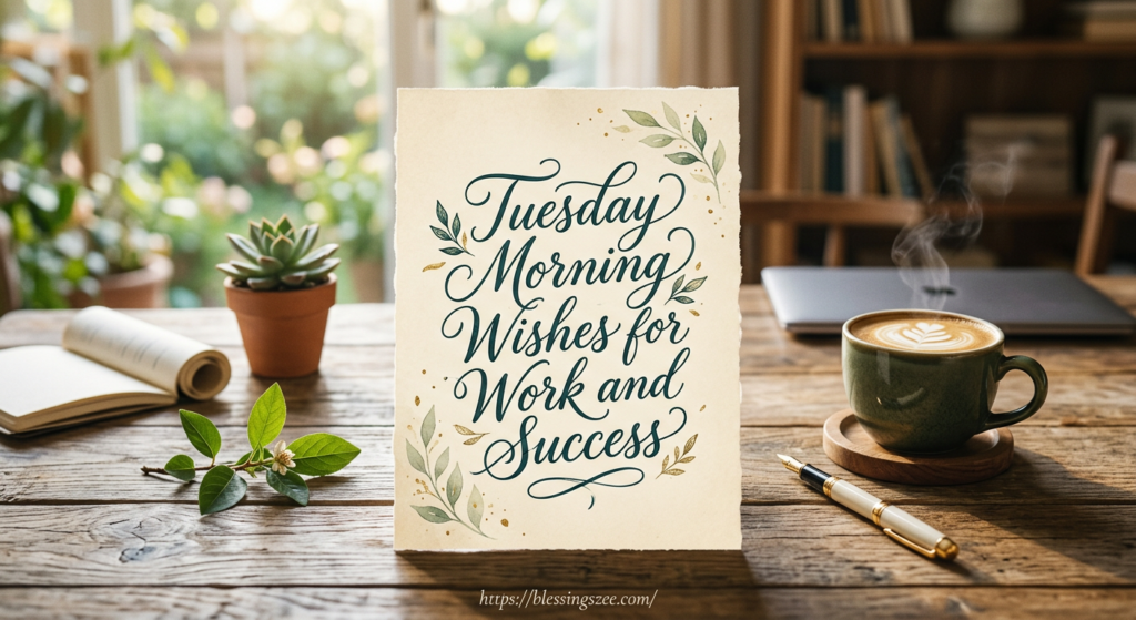 Tuesday Morning Wishes for Work and Success