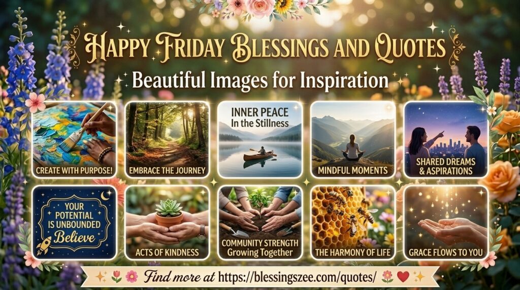 Happy Friday Blessings and Quotes