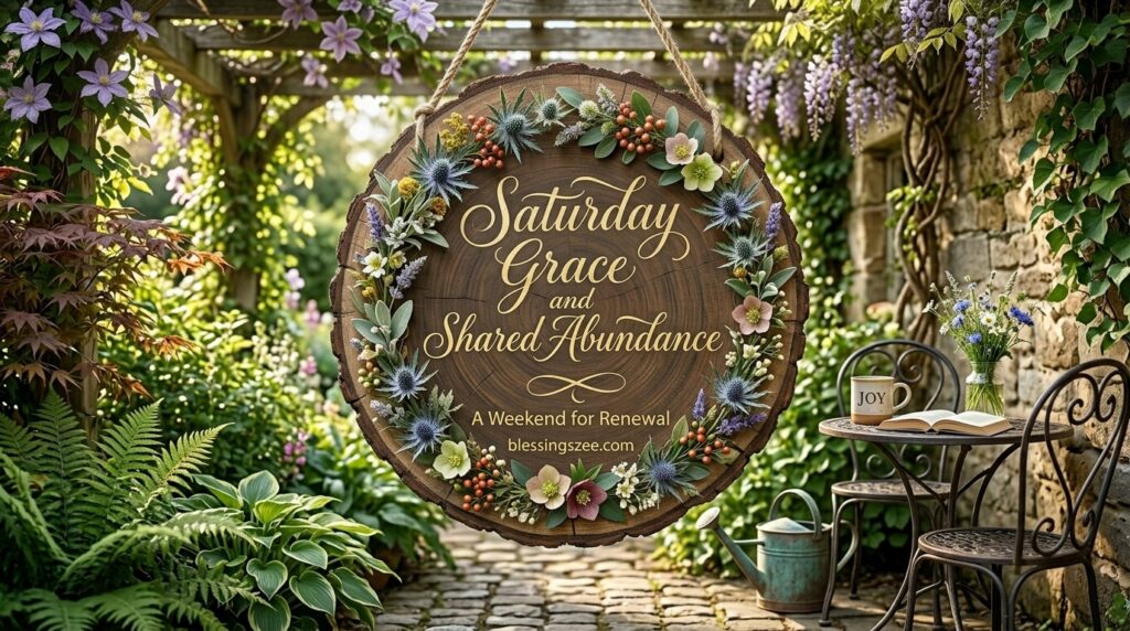 Saturday Blessings for Family and Friends