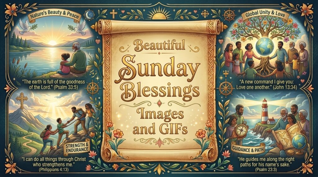 Beautiful Sunday Blessings Images and GIFs to Share