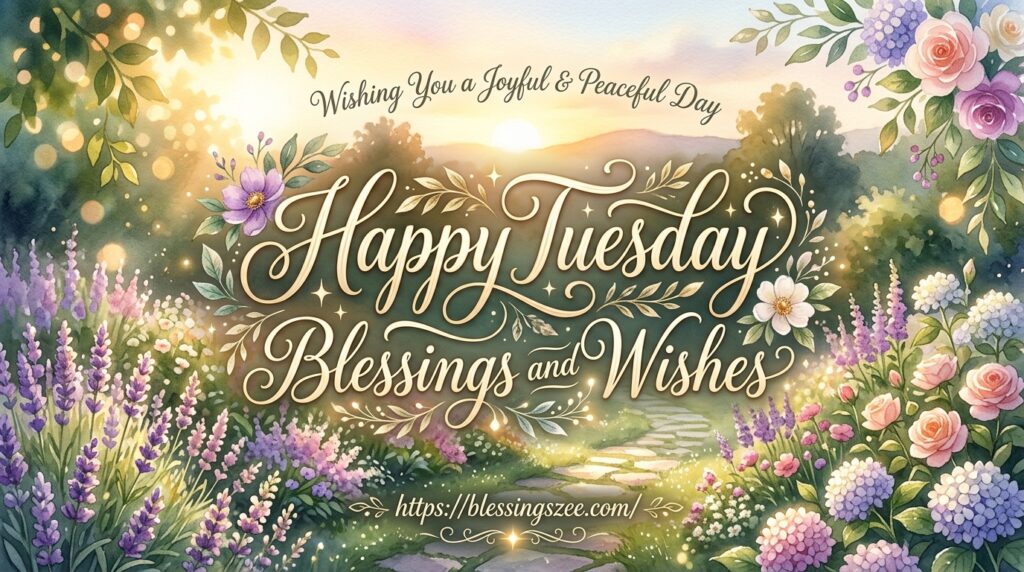Happy Tuesday Blessings and Wishes