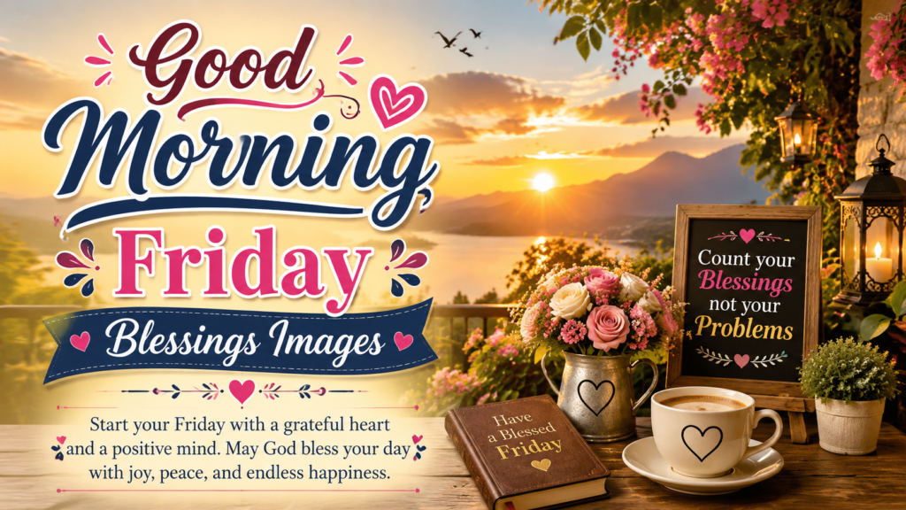 Good Morning Friday Blessings Images