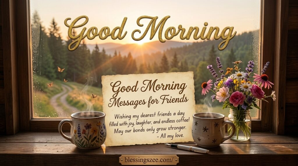 Good Morning Messages for Friends