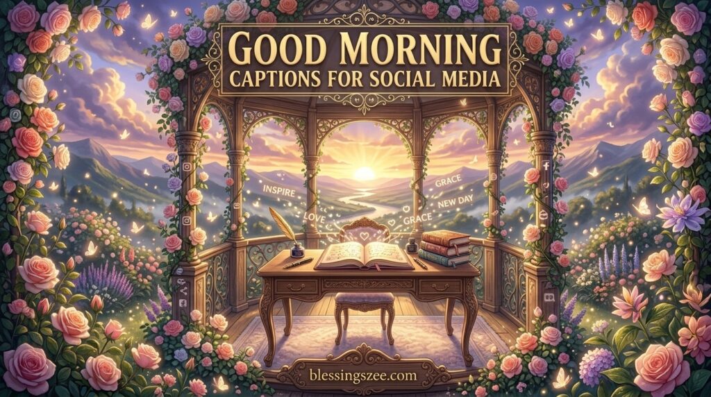 Good Morning Captions for Social Media