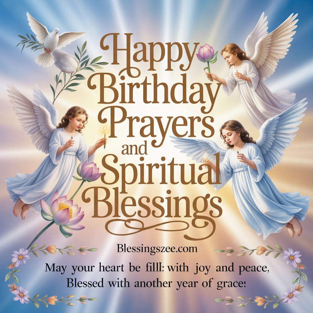 Happy Birthday Prayers and Spiritual Blessings