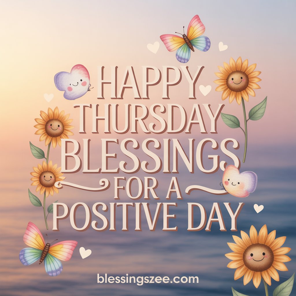 Happy Thursday Blessings for a Positive Day