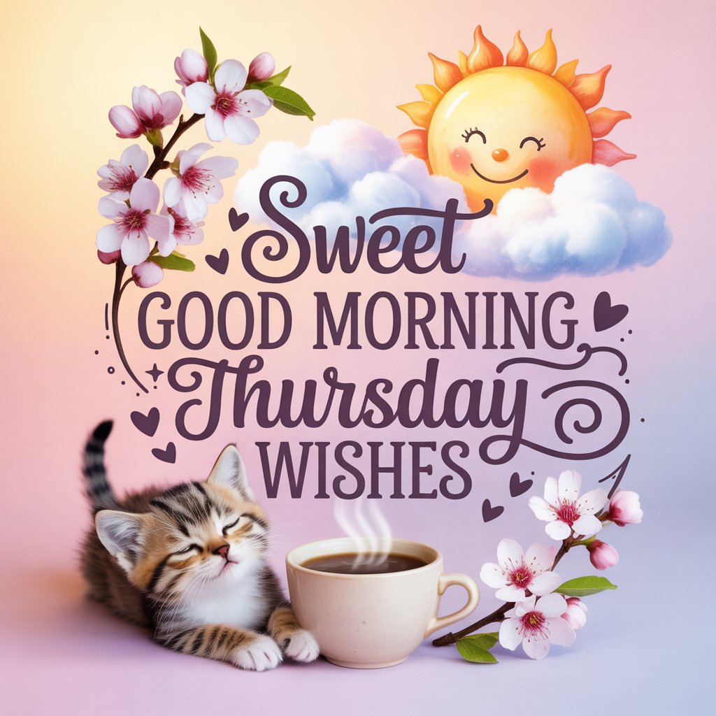 Sweet Good Morning Thursday Wishes