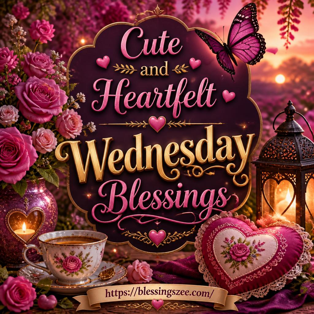 Cute and Heartfelt Wednesday Blessings