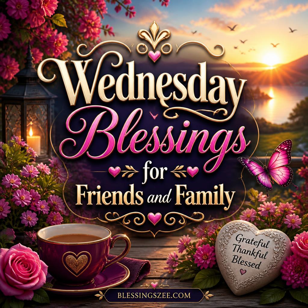 Wednesday Blessings for Friends and Family