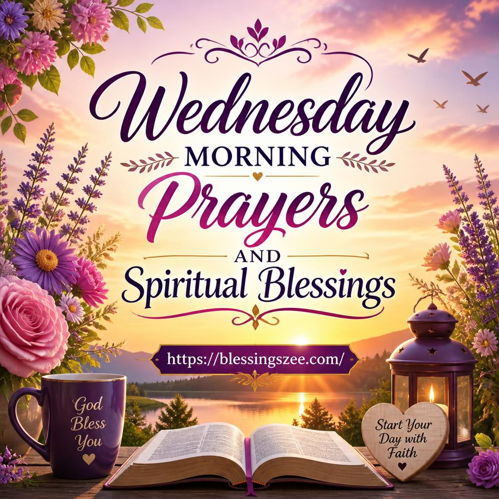 Wednesday Morning Prayers and Spiritual Blessings