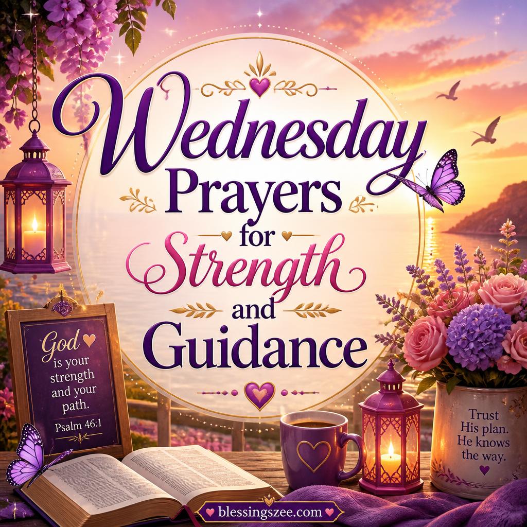Wednesday Prayers for Strength and Guidance