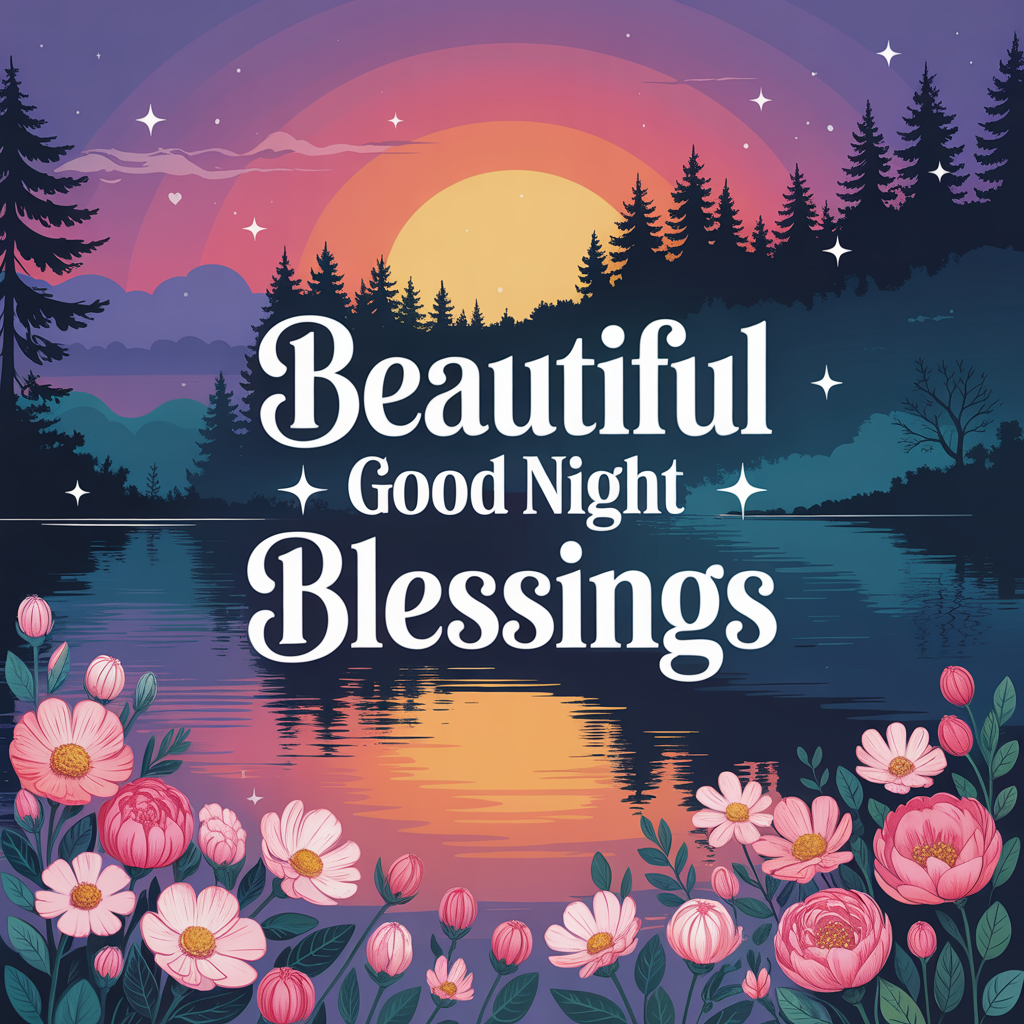Beautiful Good Night Blessings