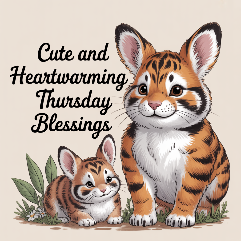 Cute and Heartwarming Thursday Blessings