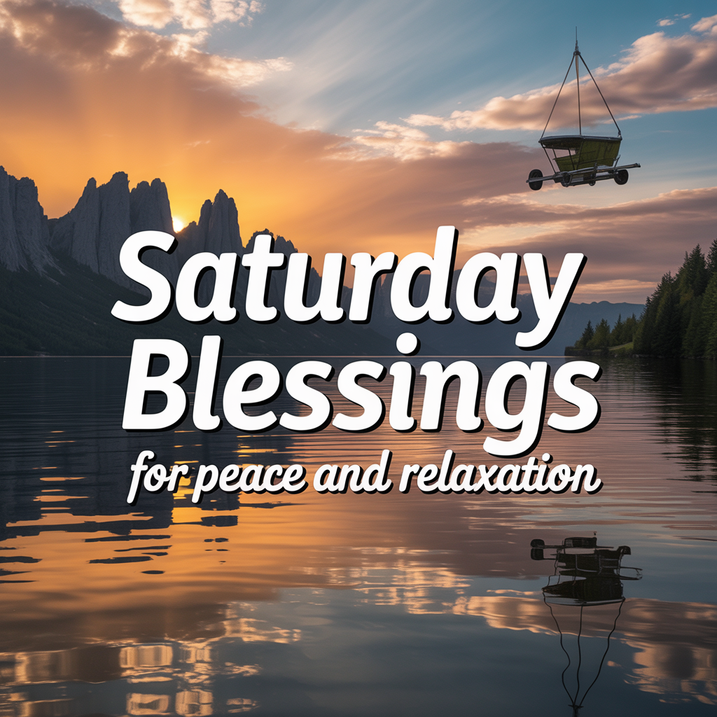 Saturday Afternoon Blessings for Peace and Relaxation