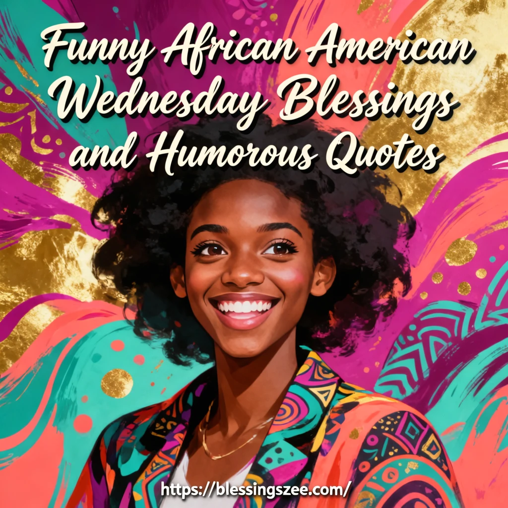 Funny African American Wednesday Blessings and Humorous Quotes