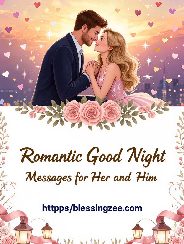 Romantic Good Night Messages for Her and Him