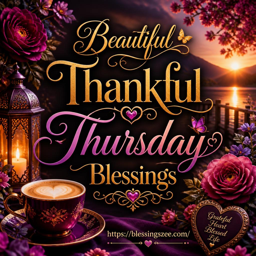 Beautiful Thankful Thursday Blessings
