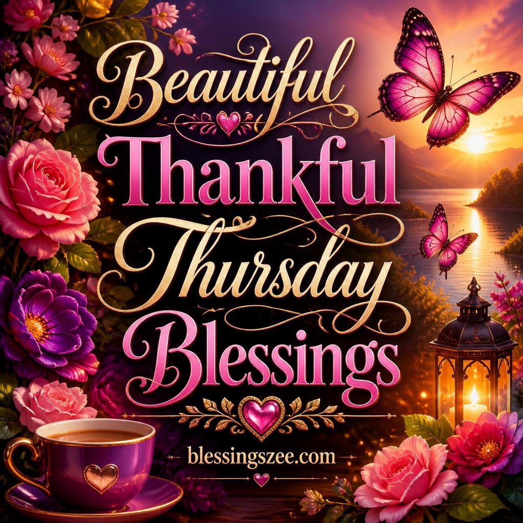 Beautiful Thankful Thursday Blessings