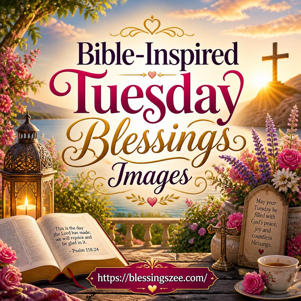 Bible-Inspired Tuesday Blessings Images