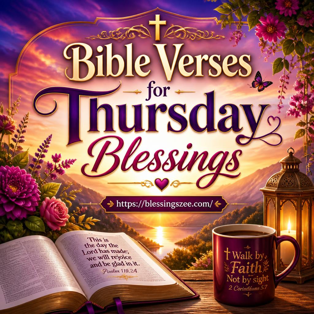 Bible Verses for Thursday Blessings