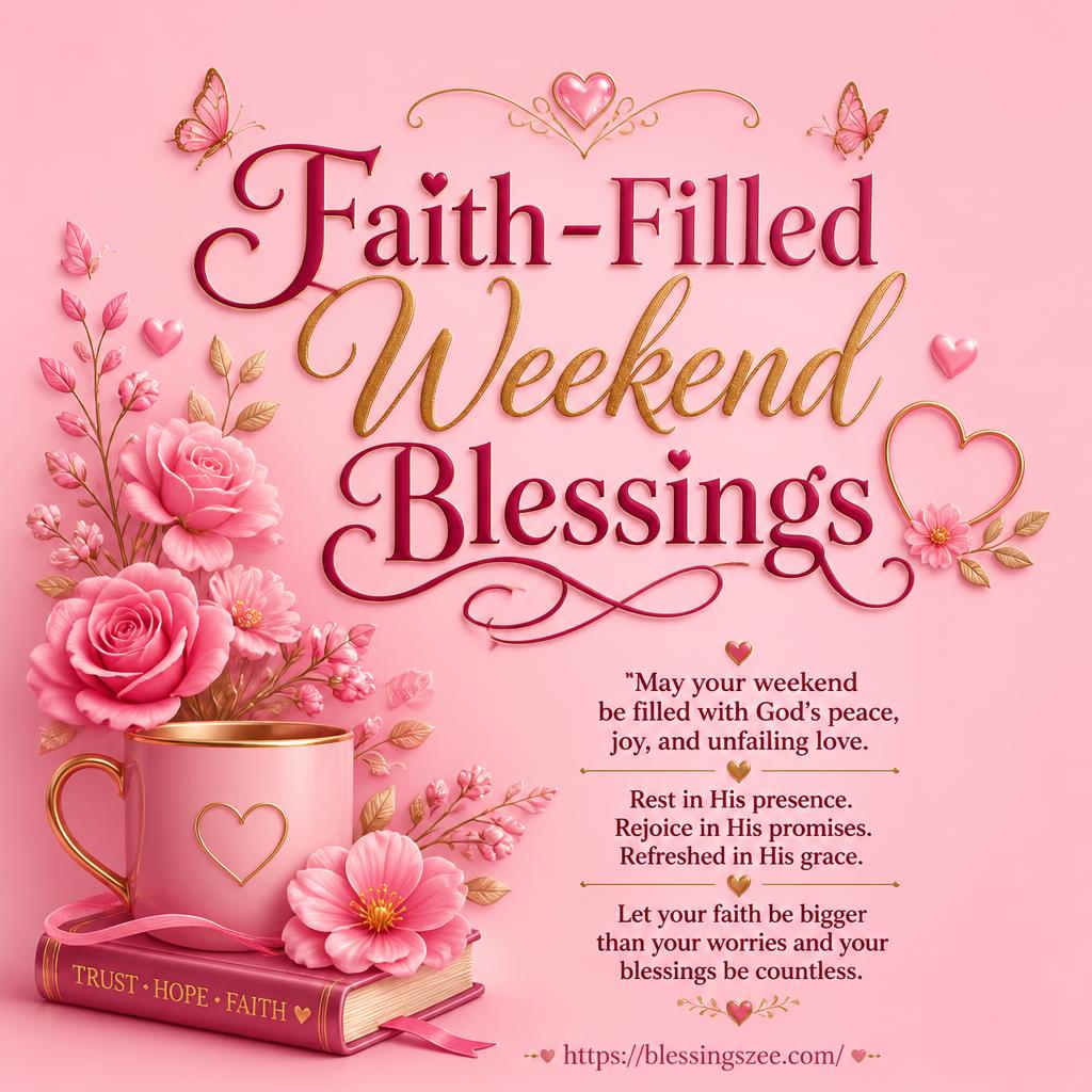 Faith-Filled Weekend Blessings