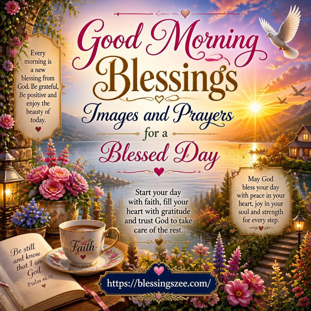 Good Morning Blessings Images and Prayers for a Blessed Day