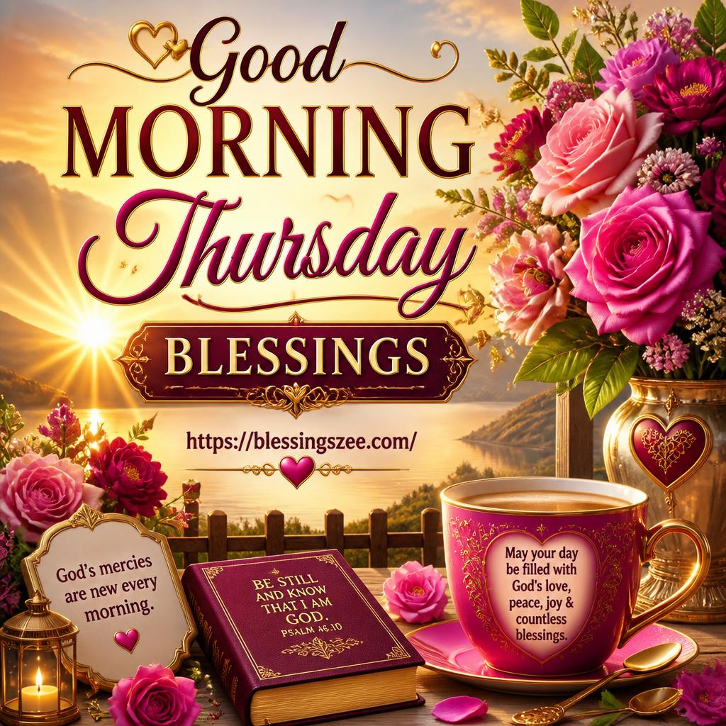 Good Morning Thursday Blessings