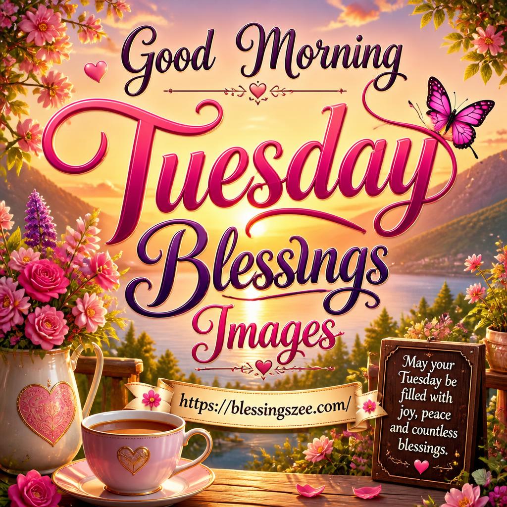 Good Morning Tuesday Blessings Images