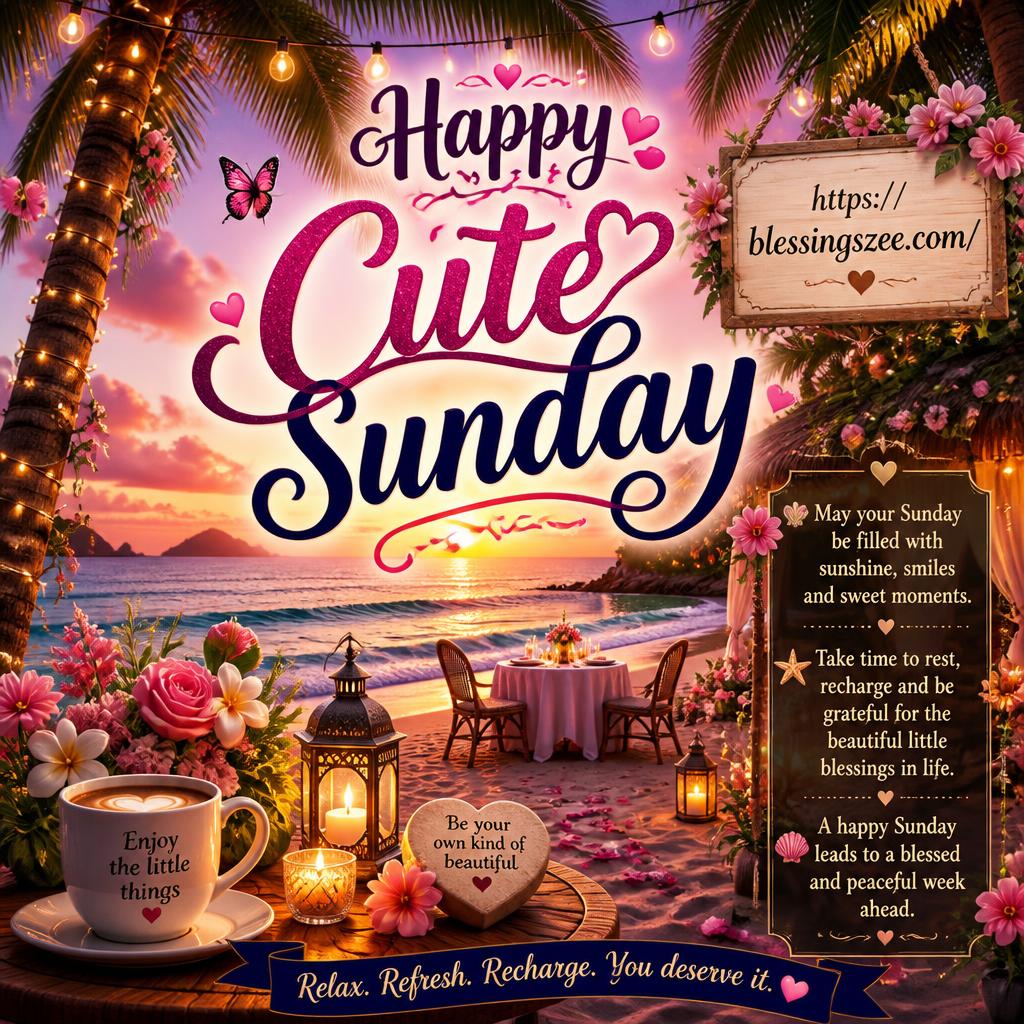 Happy Cute Sunday