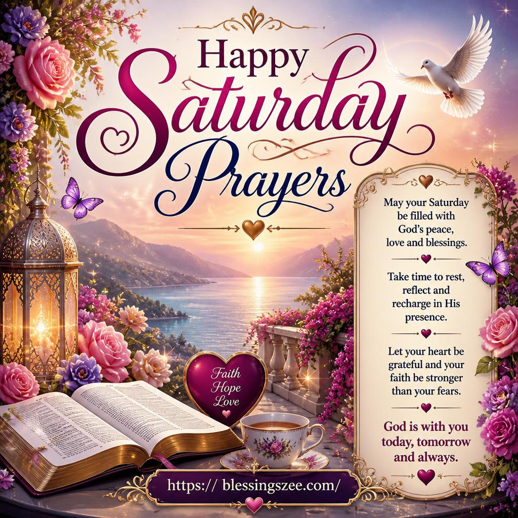Happy Saturday Prayers