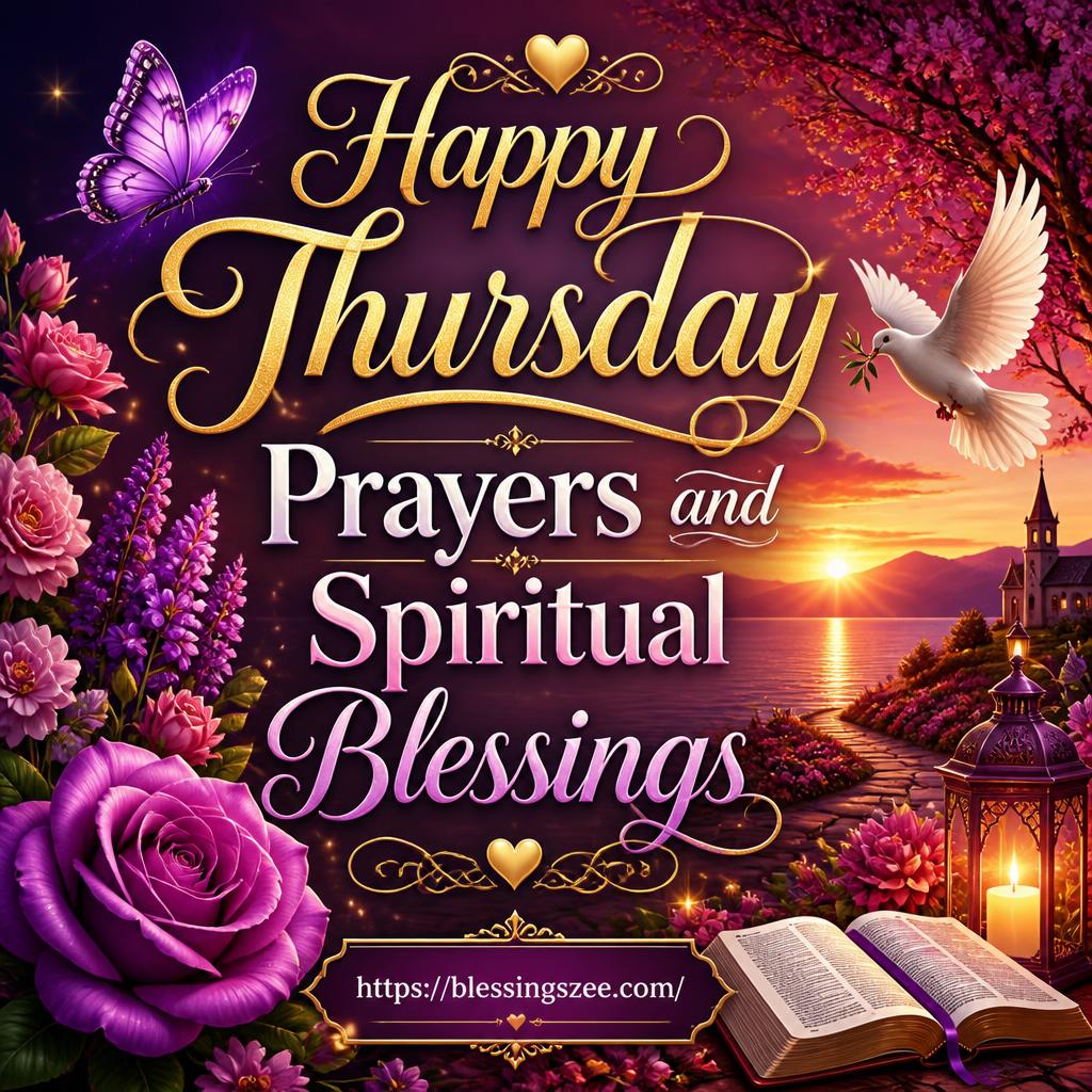 Happy Thursday Prayers and Spiritual Blessings