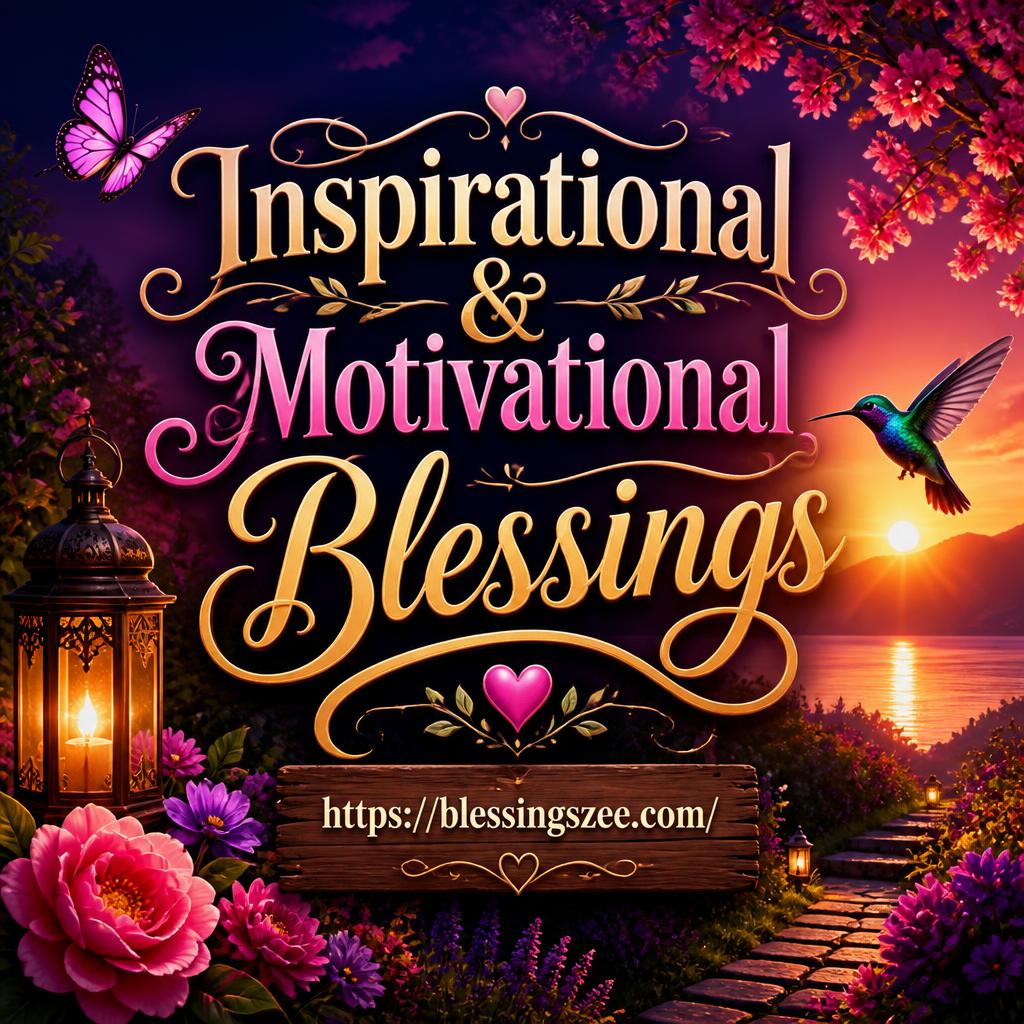 Inspirational & Motivational Blessings