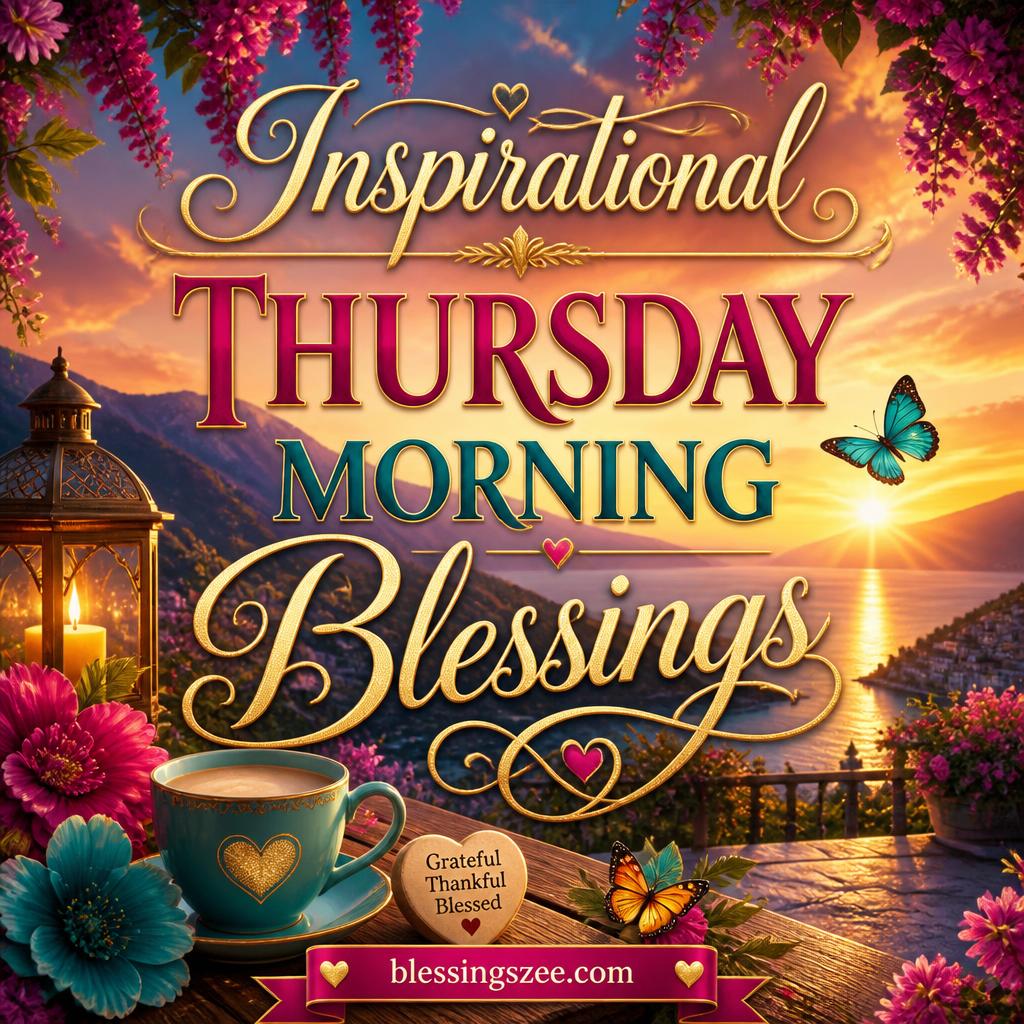Inspirational Thursday Morning Blessings