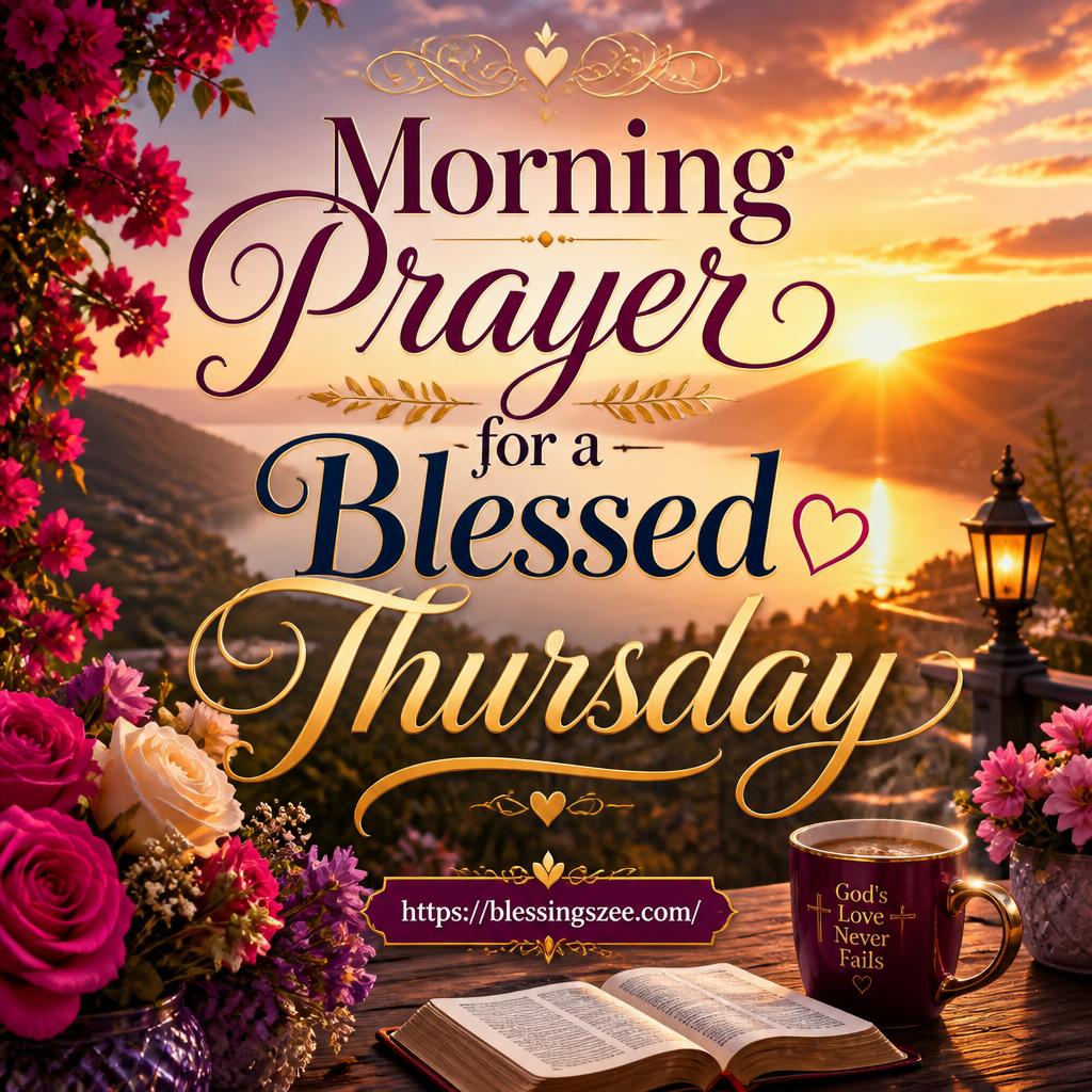 Morning Prayer for a Blessed Thursday