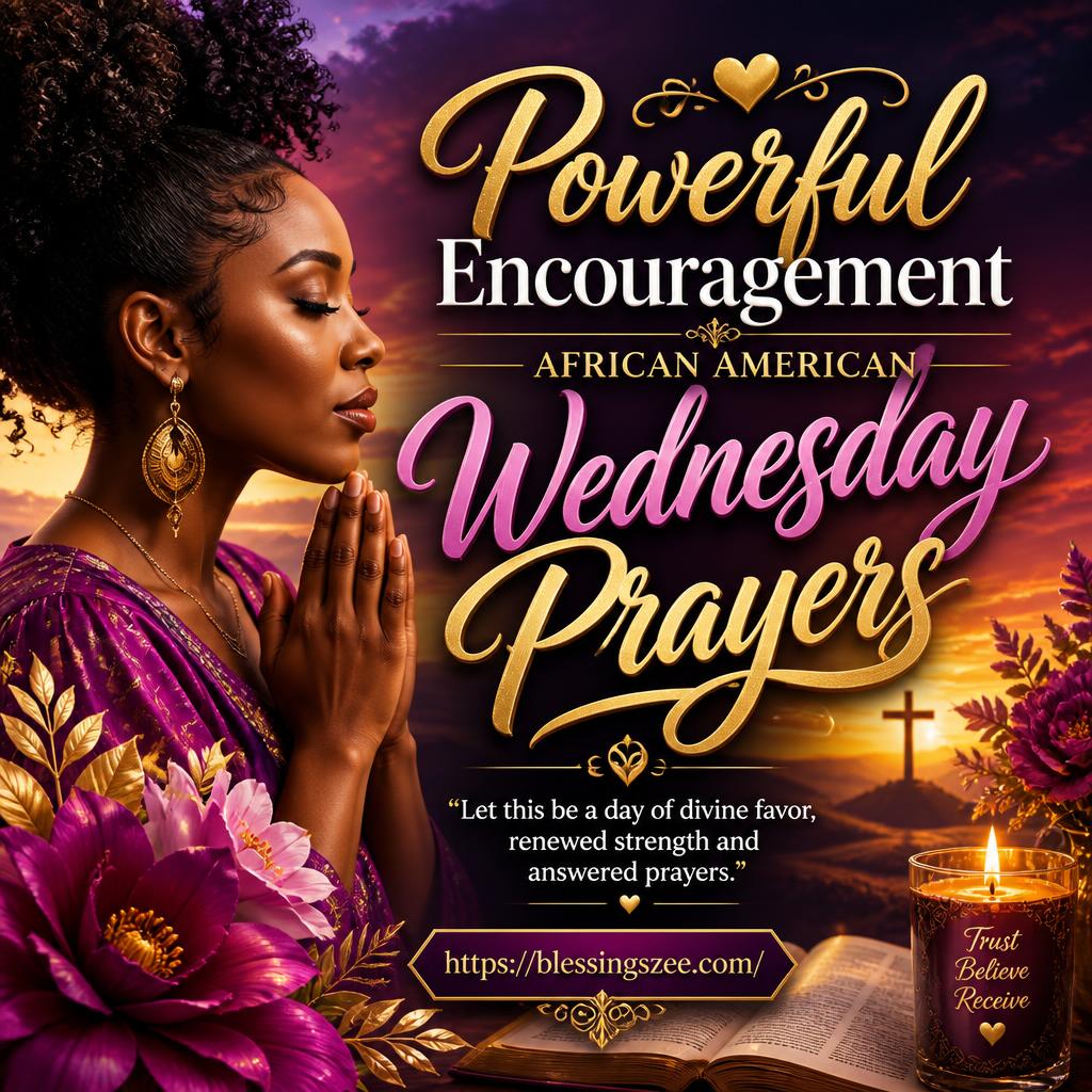 Powerful Encouragement African American Wednesday Prayers