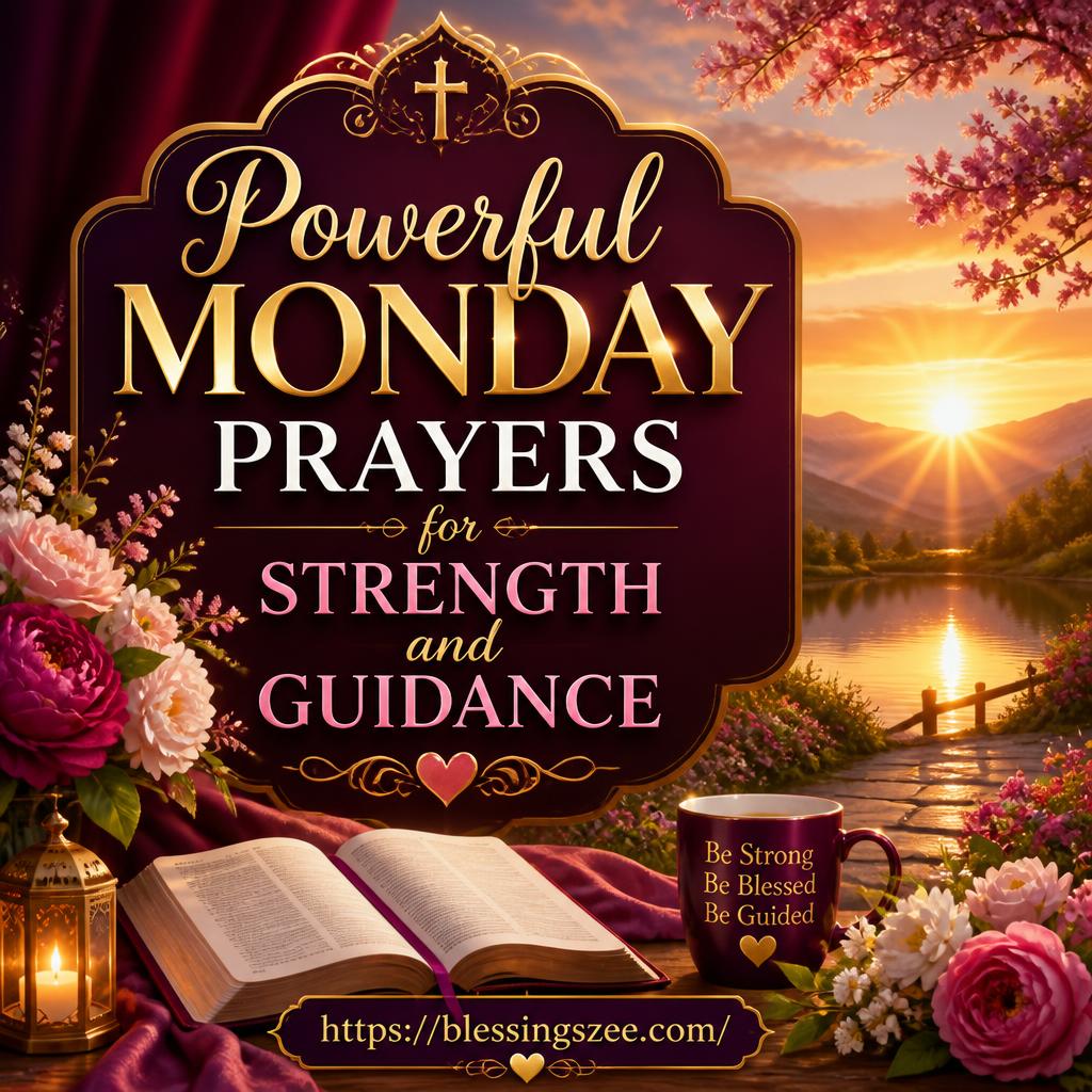 Powerful Monday Prayers for Strength and Guidance
