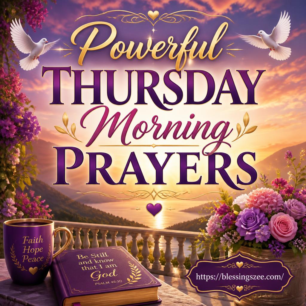 Powerful Thursday Morning Prayers