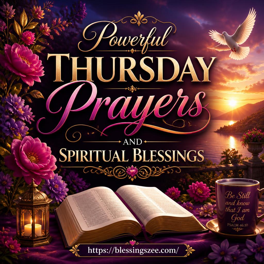 Powerful Thursday Prayers and Spiritual Blessings
