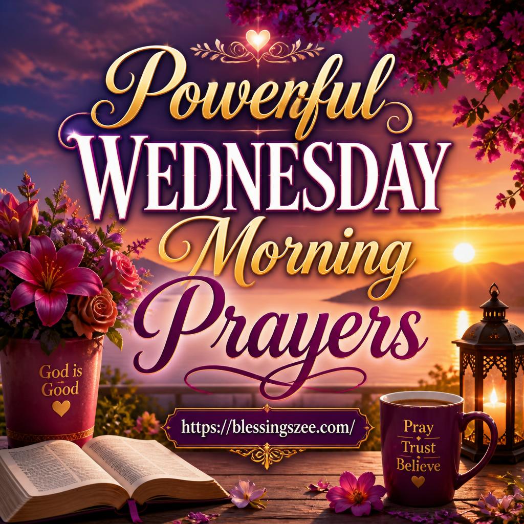 Powerful Wednesday Morning Prayers