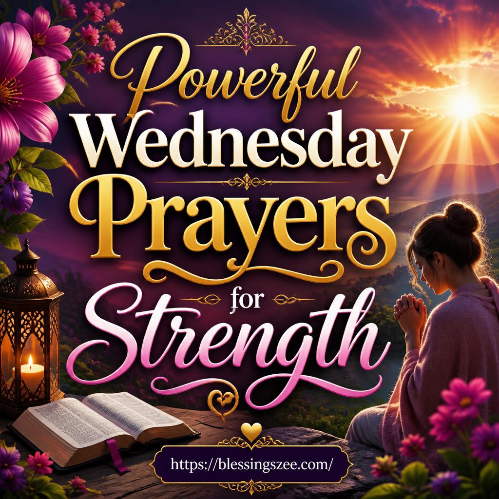 Powerful Wednesday Prayers for Strength