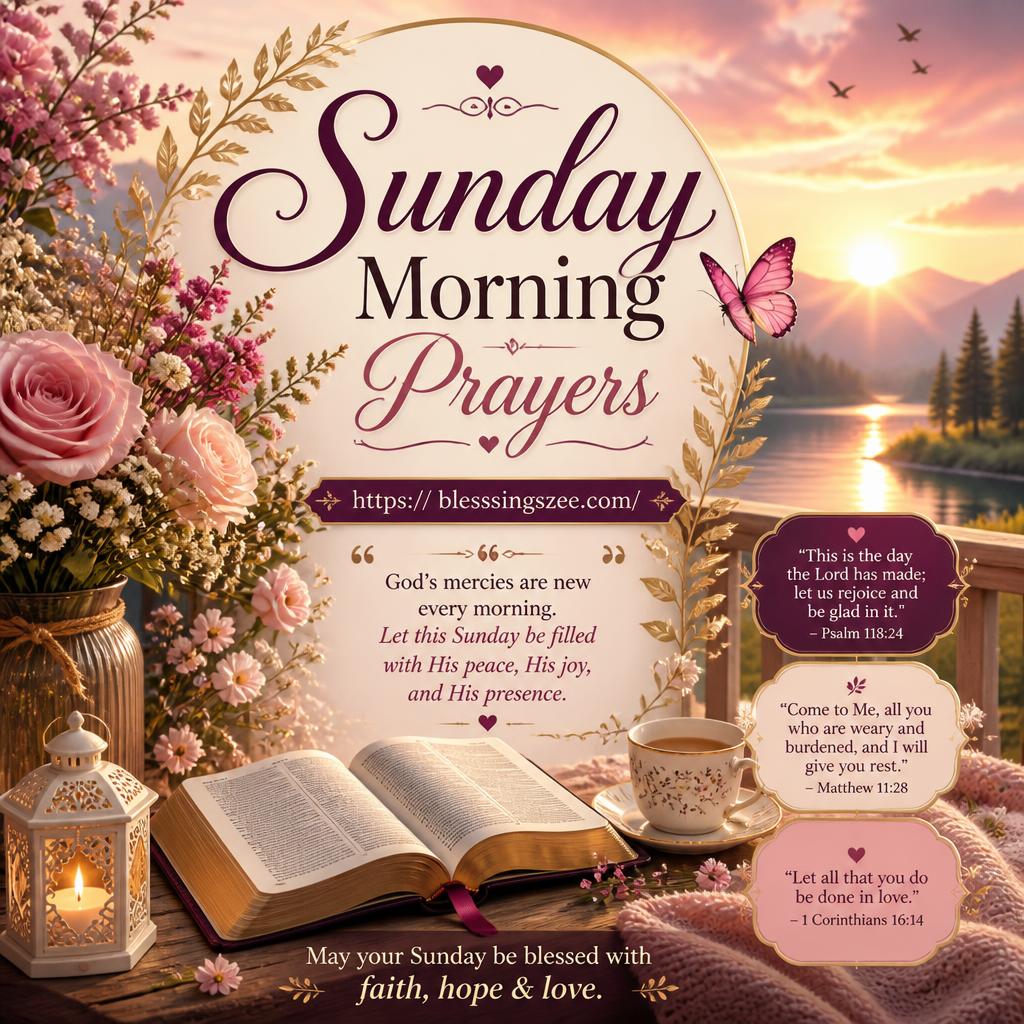 Sunday Morning Prayers