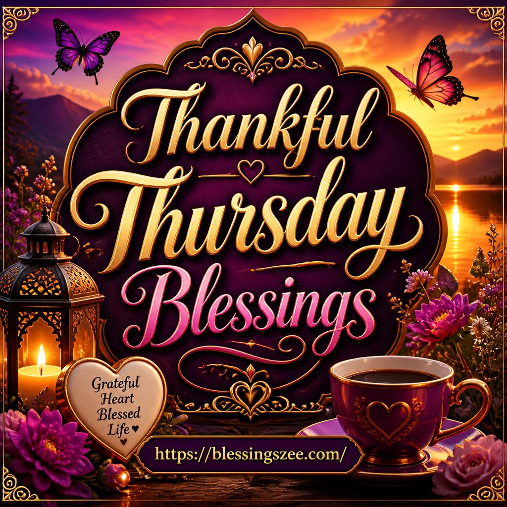 Thankful Thursday Blessings