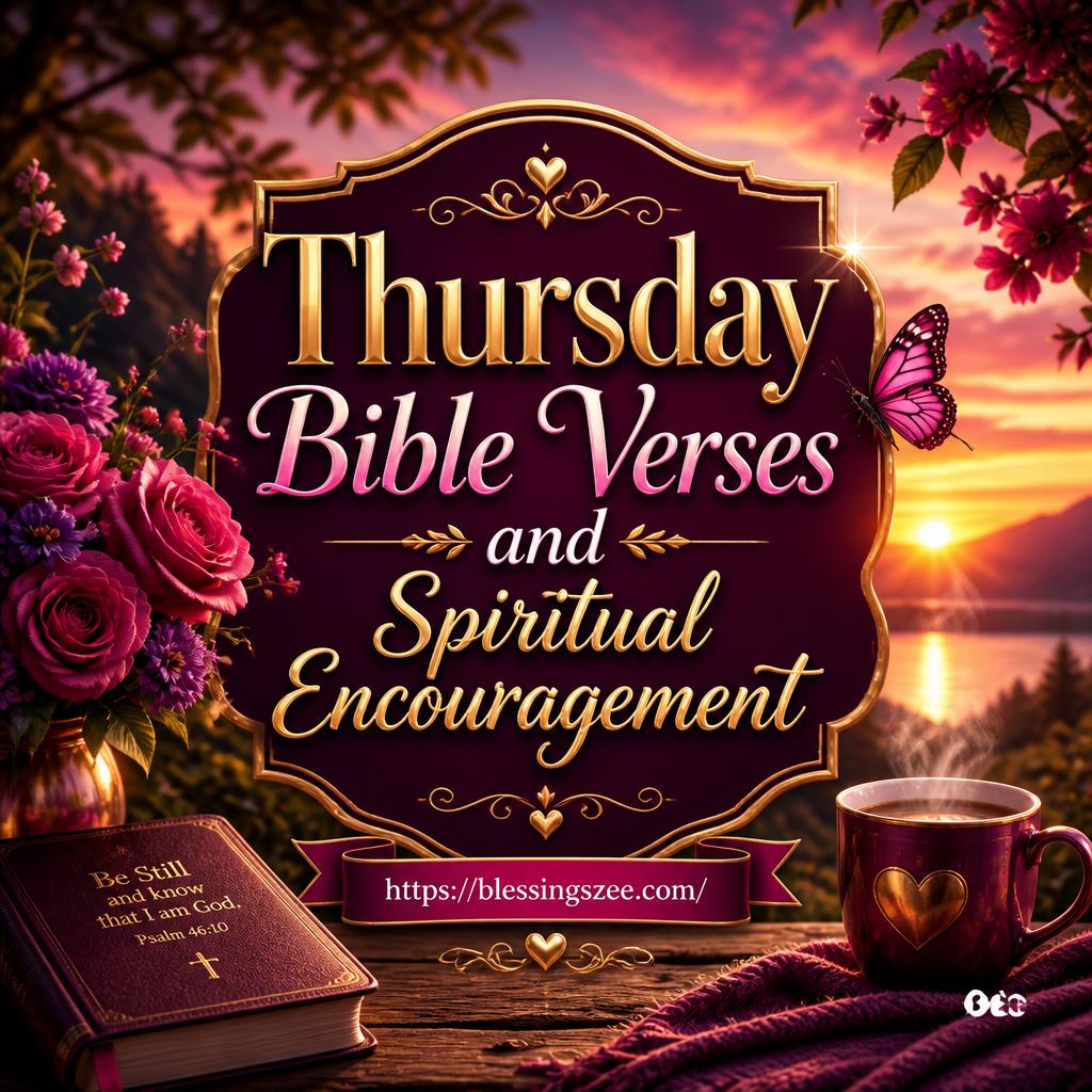 Thursday Bible Verses and Spiritual Encouragement