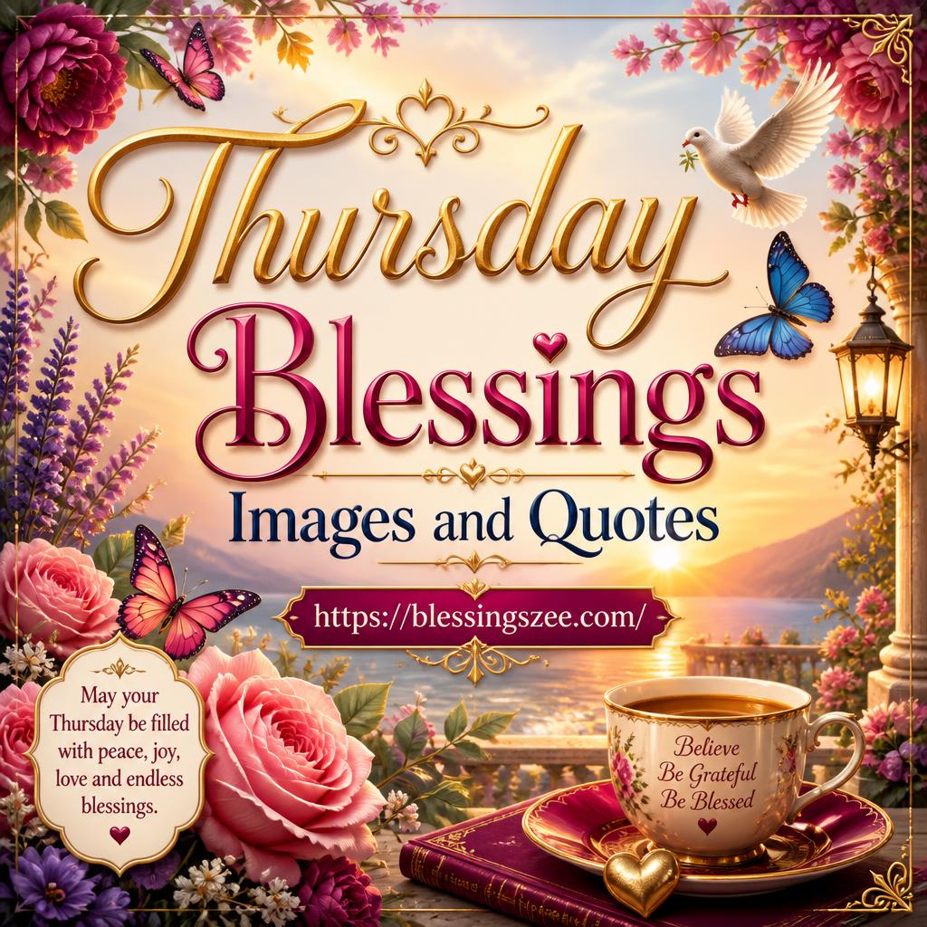 Thursday Blessings Images and Quotes