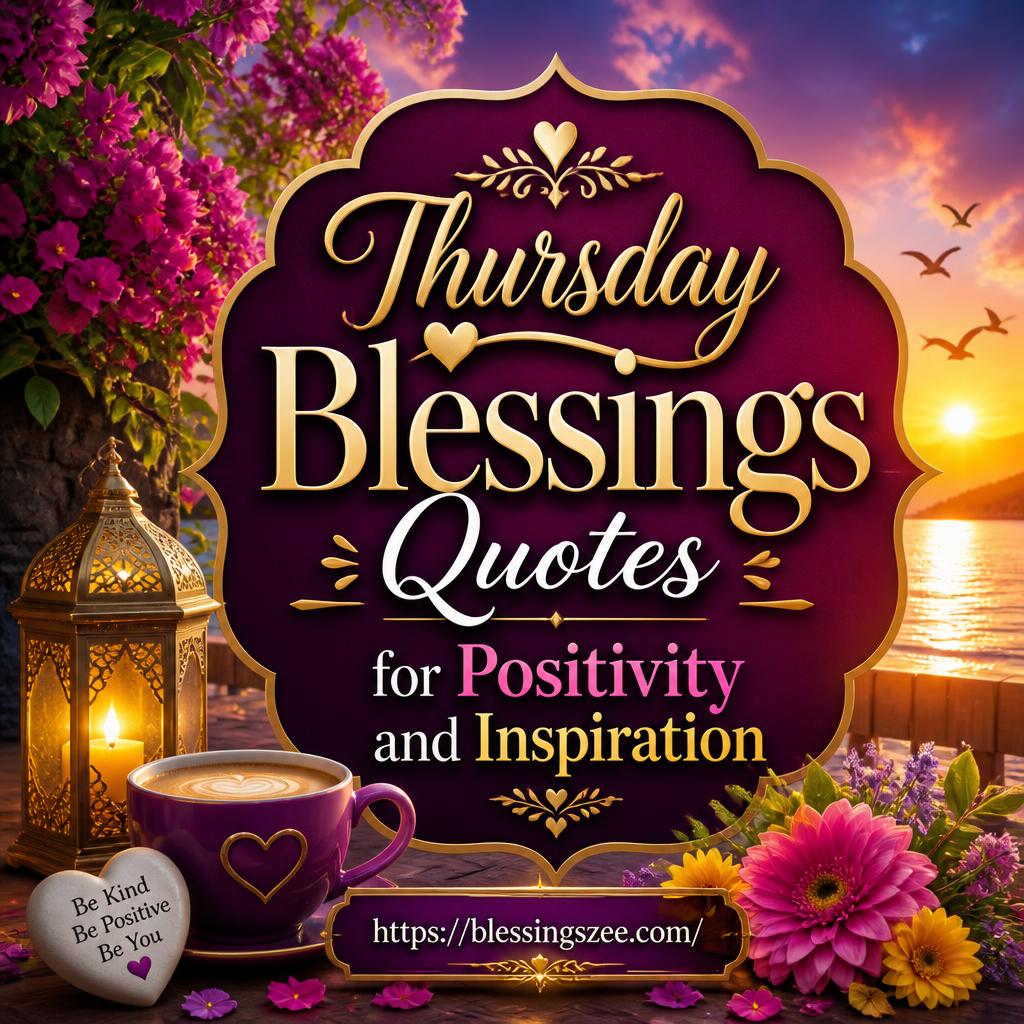 Thursday Blessings Quotes for Positivity and Inspiration