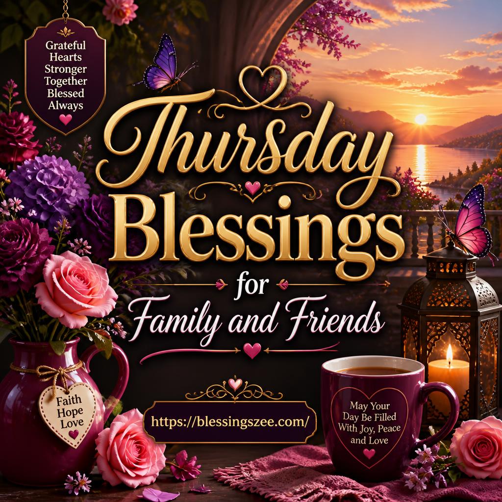 Thursday Blessings for Family and Friends