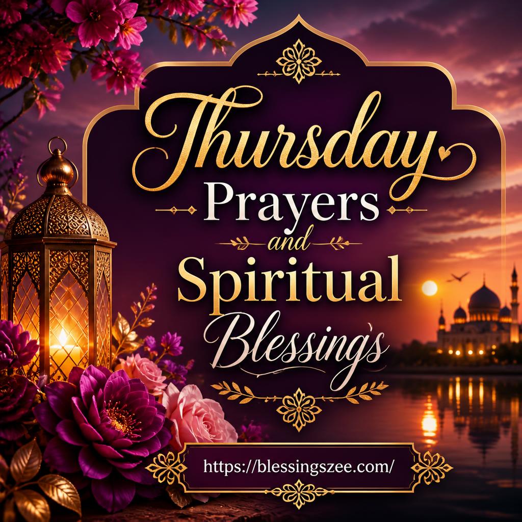 Thursday Prayers and Spiritual Blessings