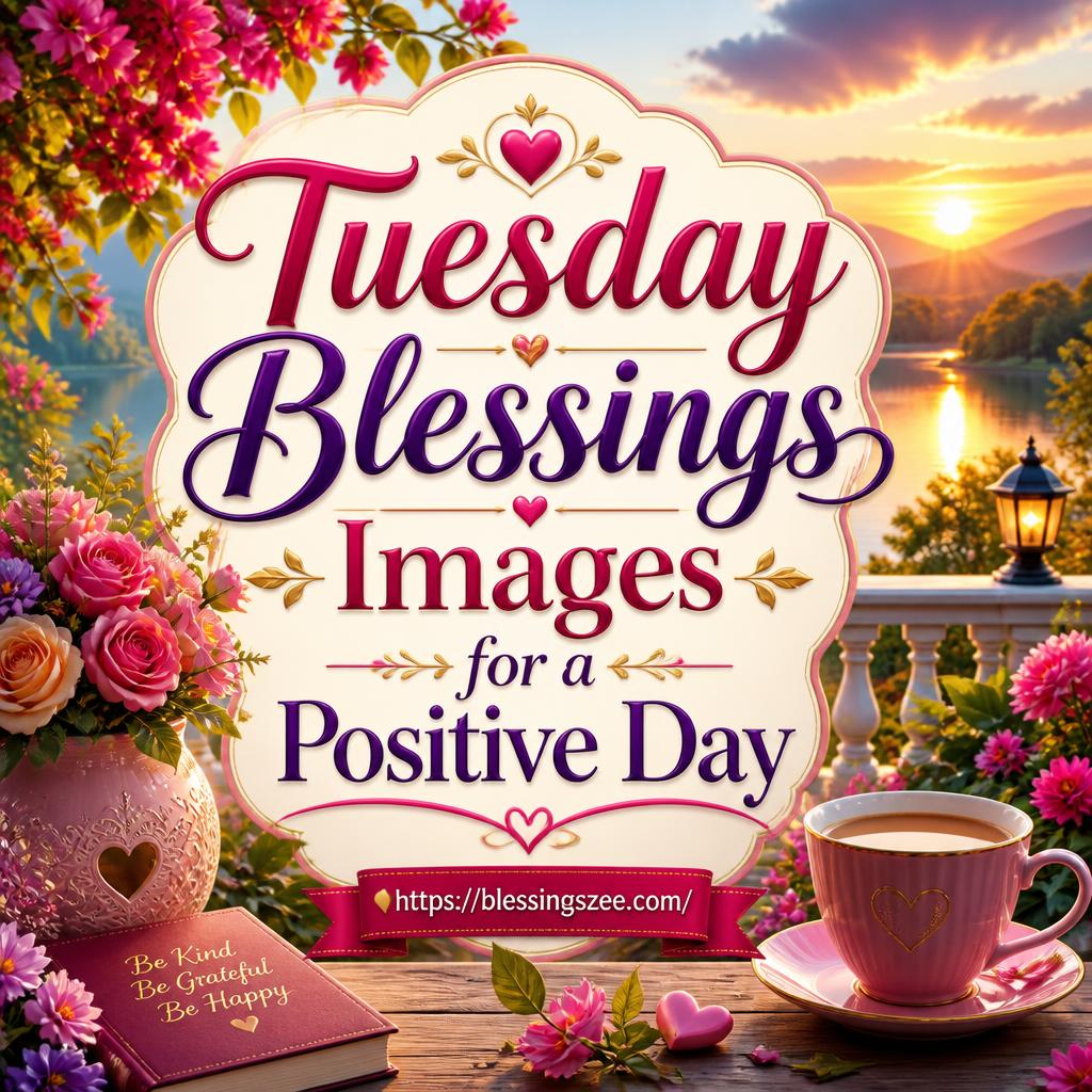 Tuesday Blessings Images for a Positive Day