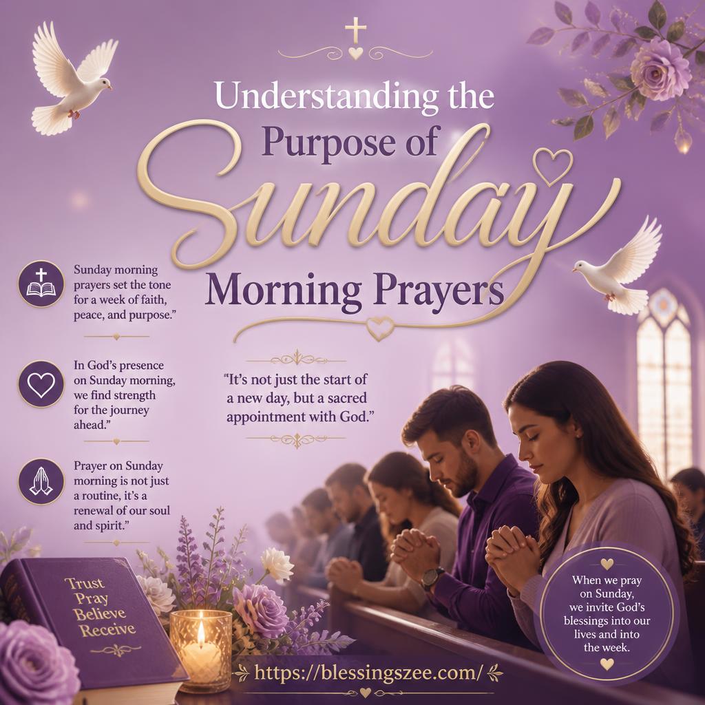 Understanding the Purpose of Sunday Morning Prayers
